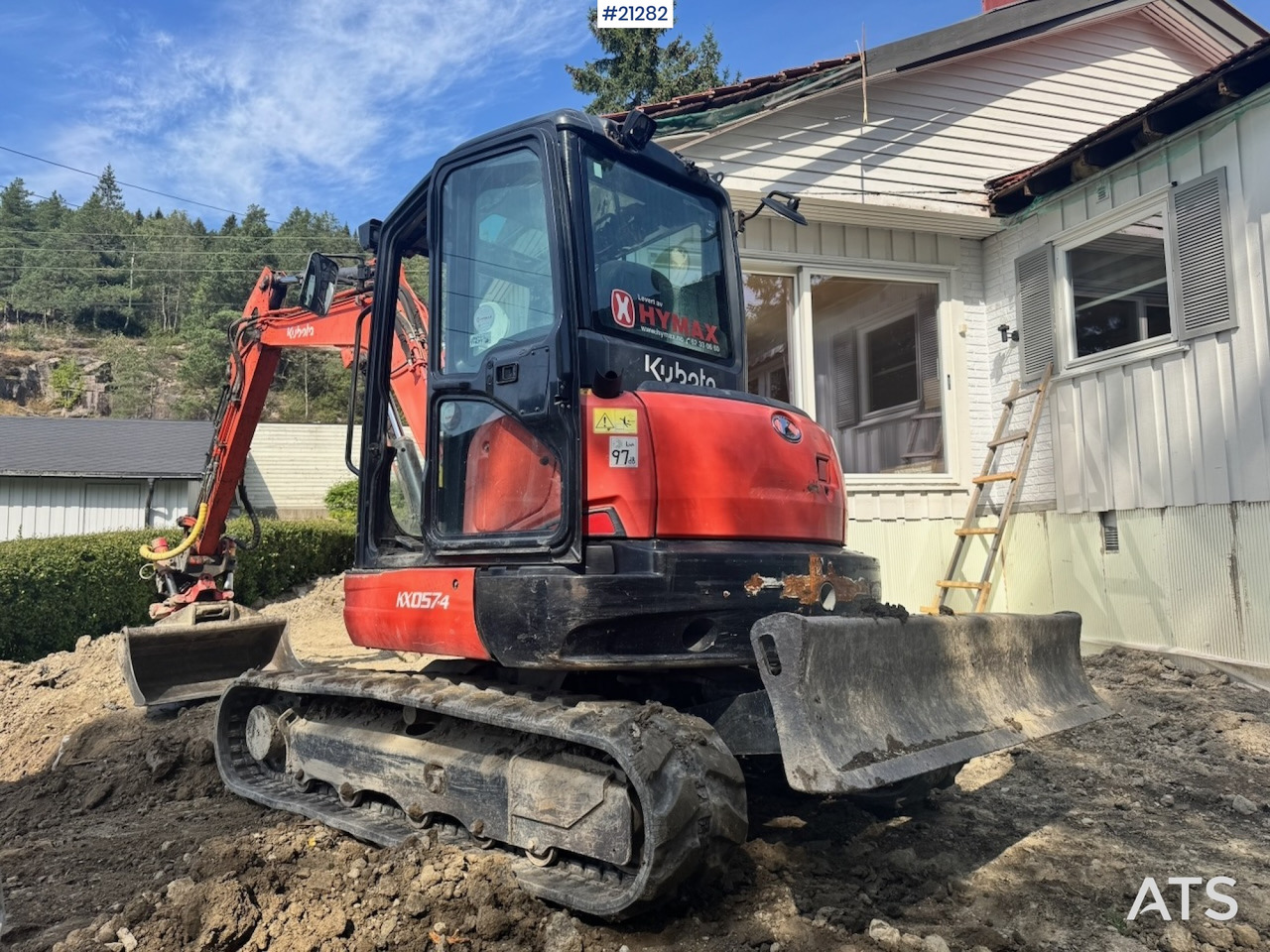 Kubota KX057-4 - Beltegraver: bilde 5 Kubota KX057-4 - Beltegraver: bilde 5
