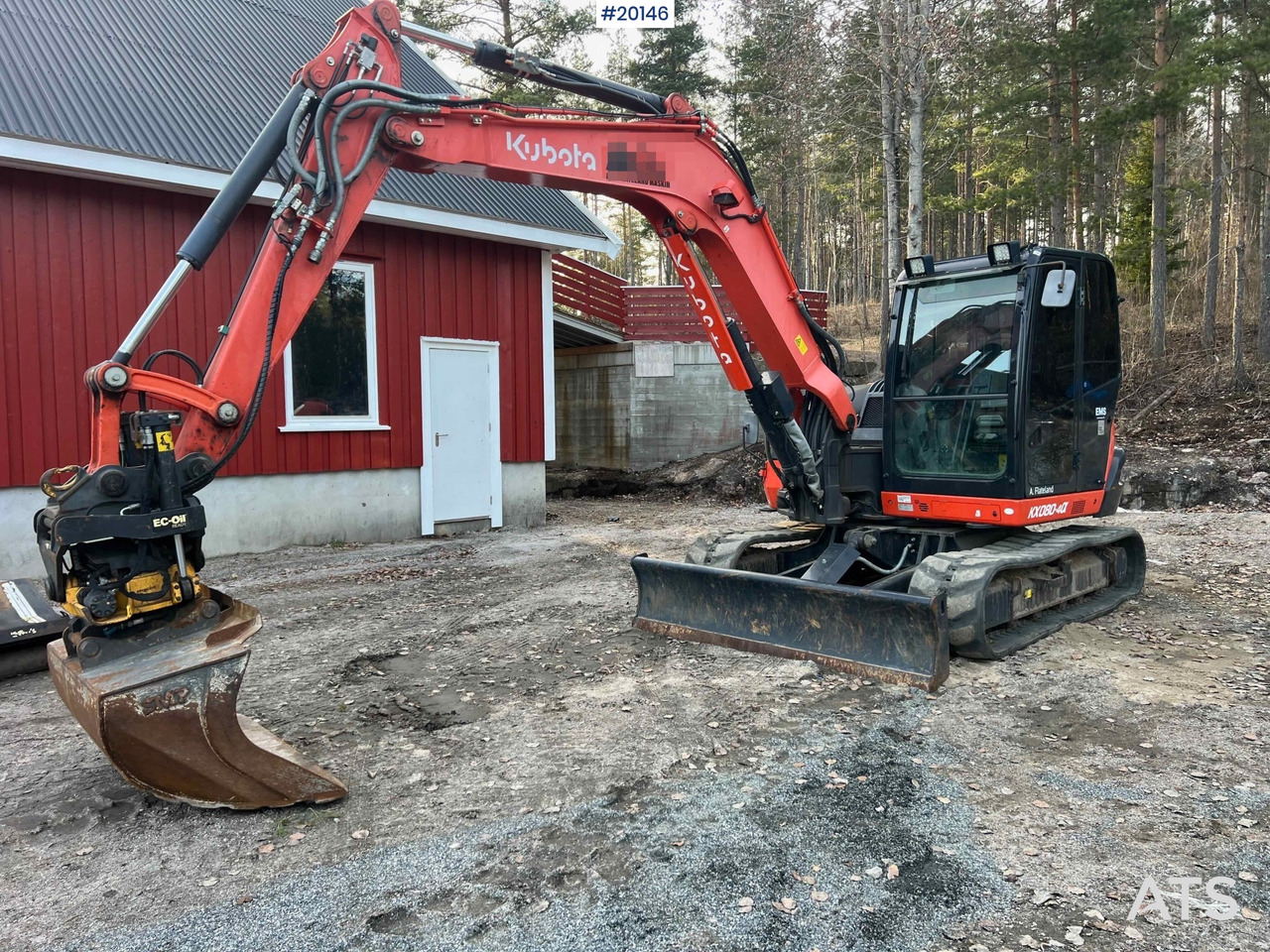 Kubota KX080-4 - Gravemaskin: bilde 1 Kubota KX080-4 - Gravemaskin: bilde 1