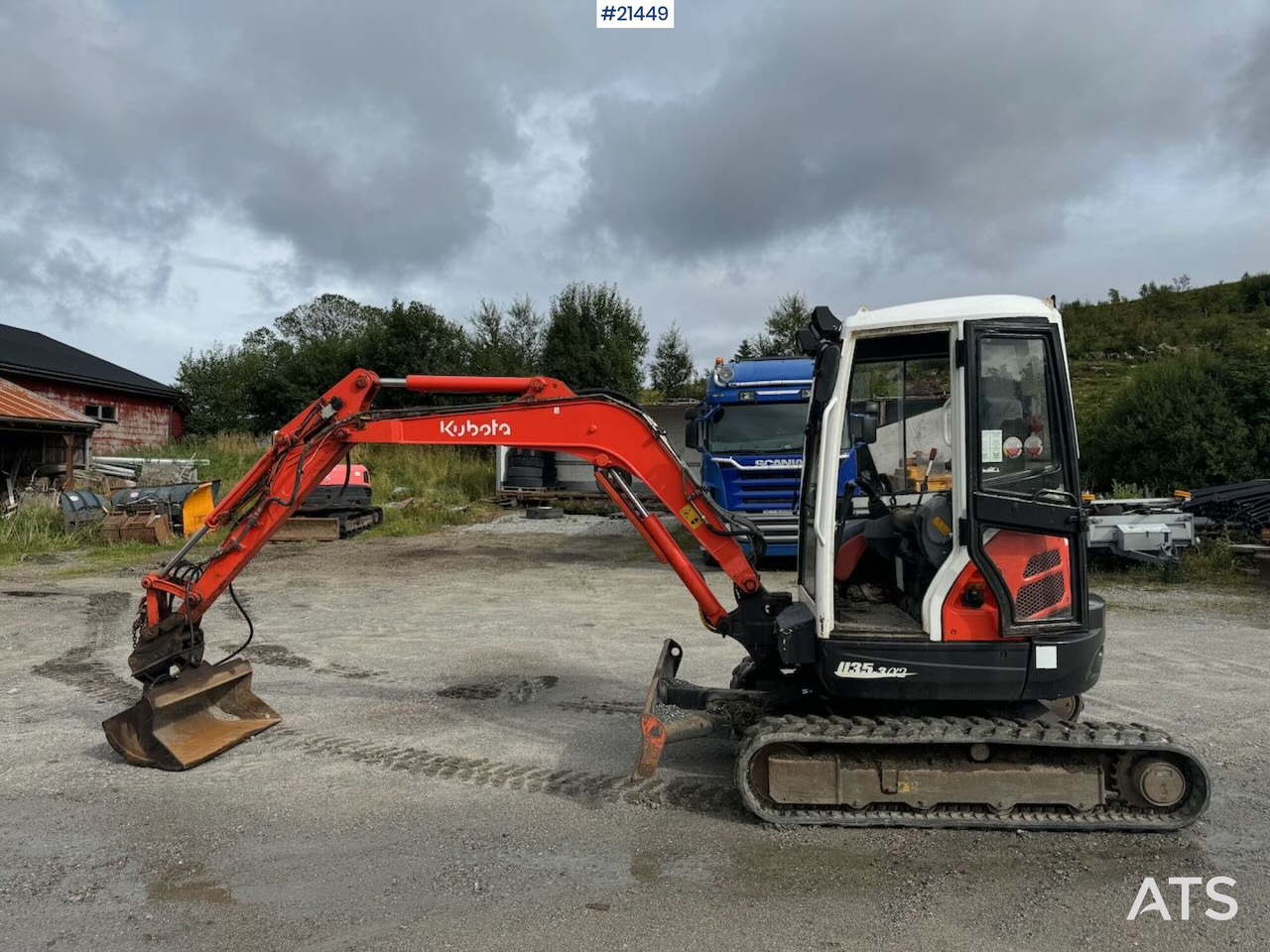 Kubota U35-3 - Minigraver: bilde 2 Kubota U35-3 - Minigraver: bilde 2