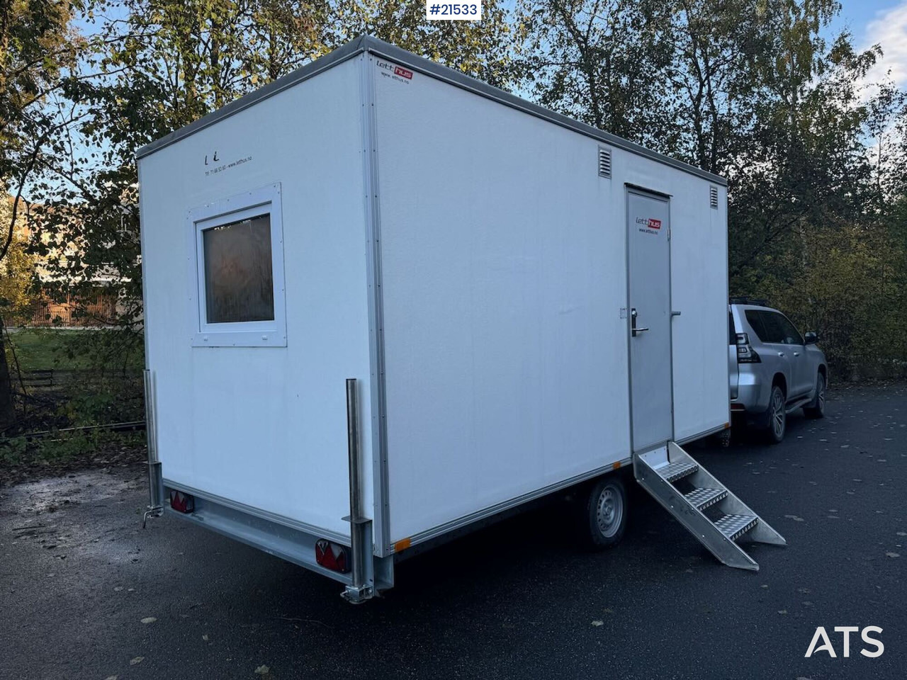 Letthus brakke - Container og brakker, Tilhenger: bilde 3 Letthus brakke - Container og brakker, Tilhenger: bilde 3