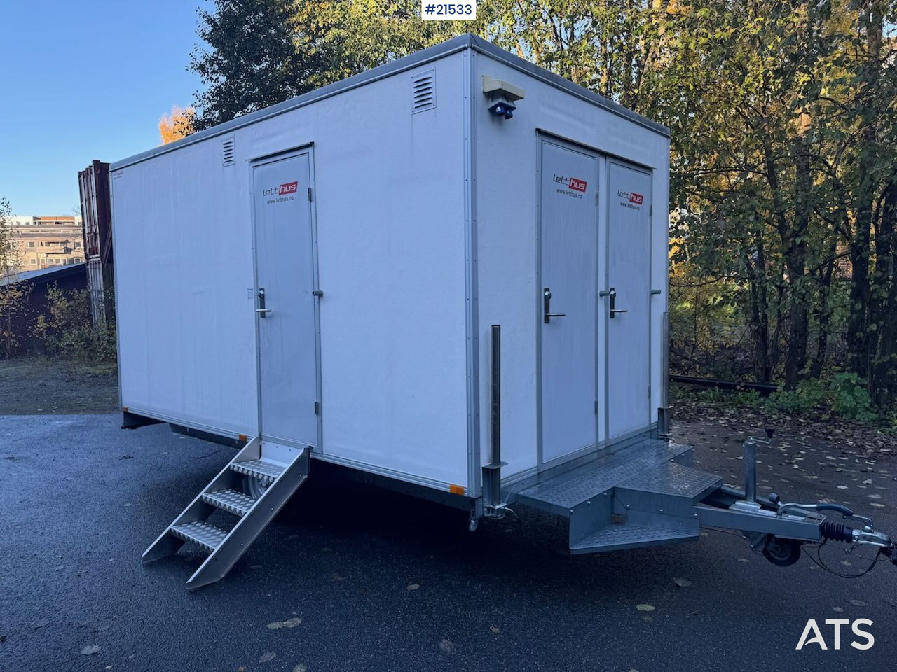 Letthus brakke - Container og brakker, Tilhenger: bilde 1 Letthus brakke - Container og brakker, Tilhenger: bilde 1