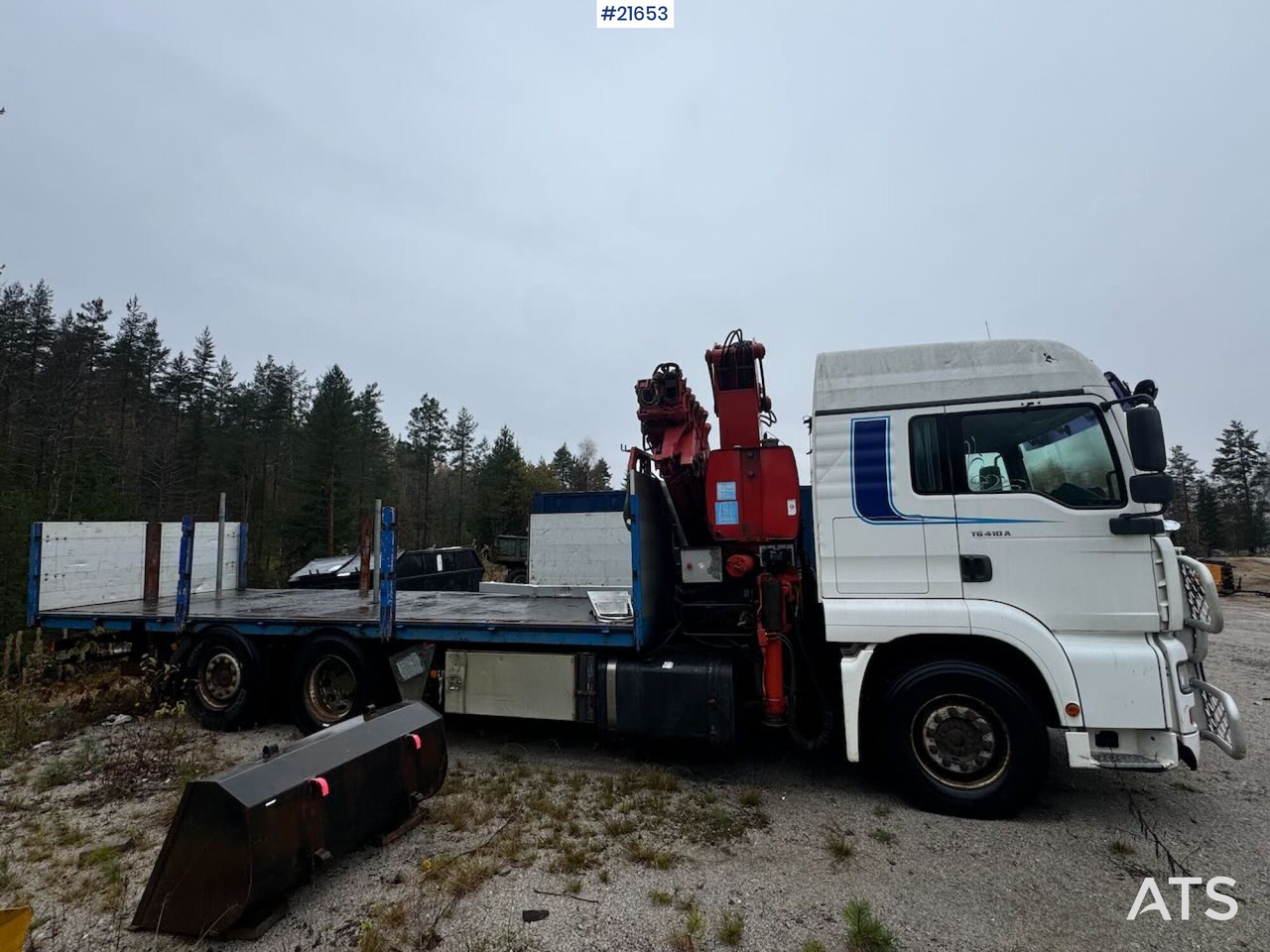 MAN 26.413 - Kranbil: bilde 4 MAN 26.413 - Kranbil: bilde 4