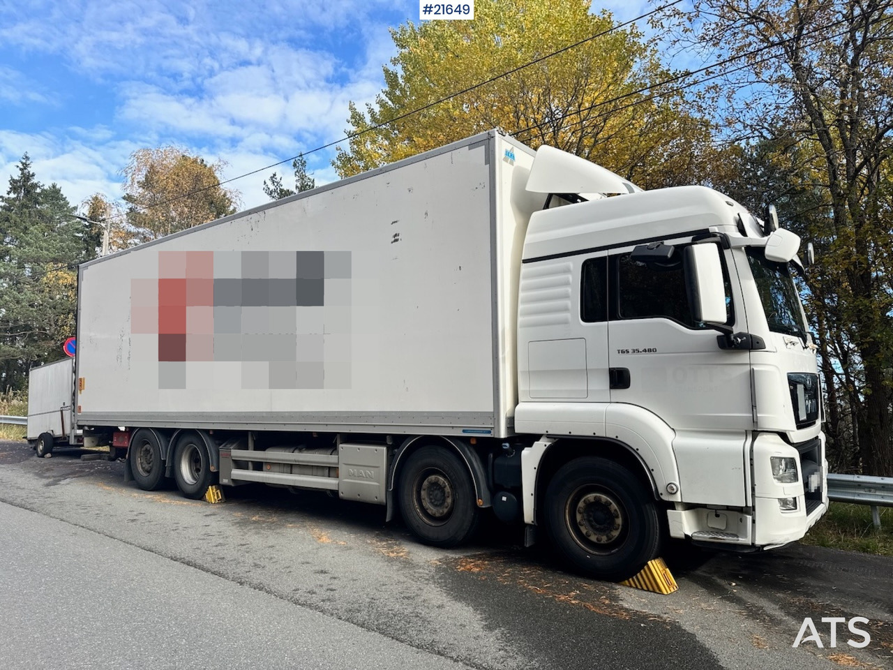 MAN MAN TGS 35.480 8x2 Skapbil m/ Full sideåpning. - Skapbil: bilde 4 MAN MAN TGS 35.480 8x2 Skapbil m/ Full sideåpning. - Skapbil: bilde 4