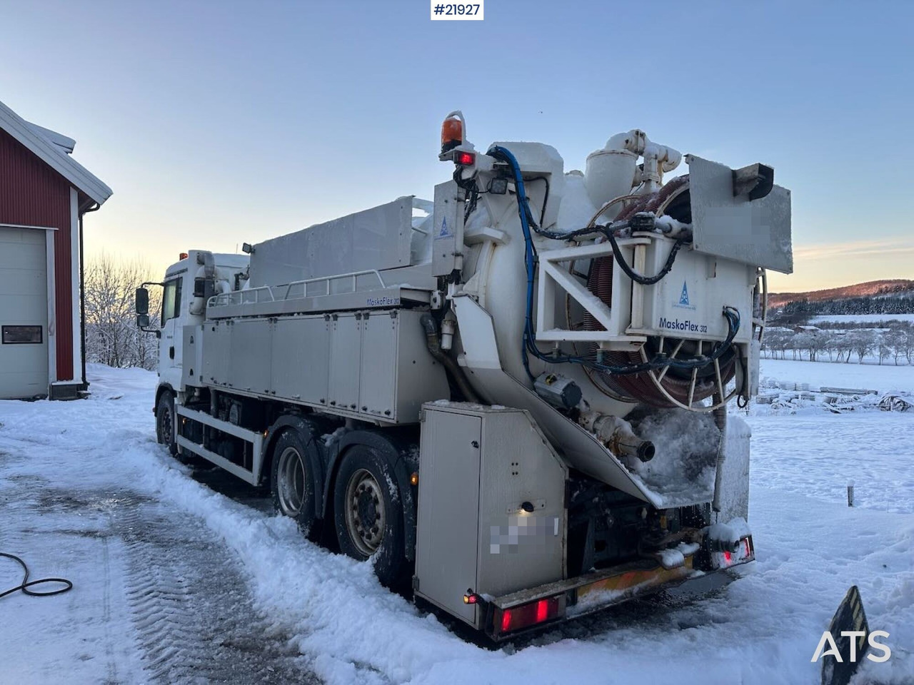 MAN TGA 26.430 6x2 sug-/spylebil m/ Maskoflex påbygg. SE VIDEO. - Vakuum lastebil: bilde 4 MAN TGA 26.430 6x2 sug-/spylebil m/ Maskoflex påbygg. SE VIDEO. - Vakuum lastebil: bilde 4