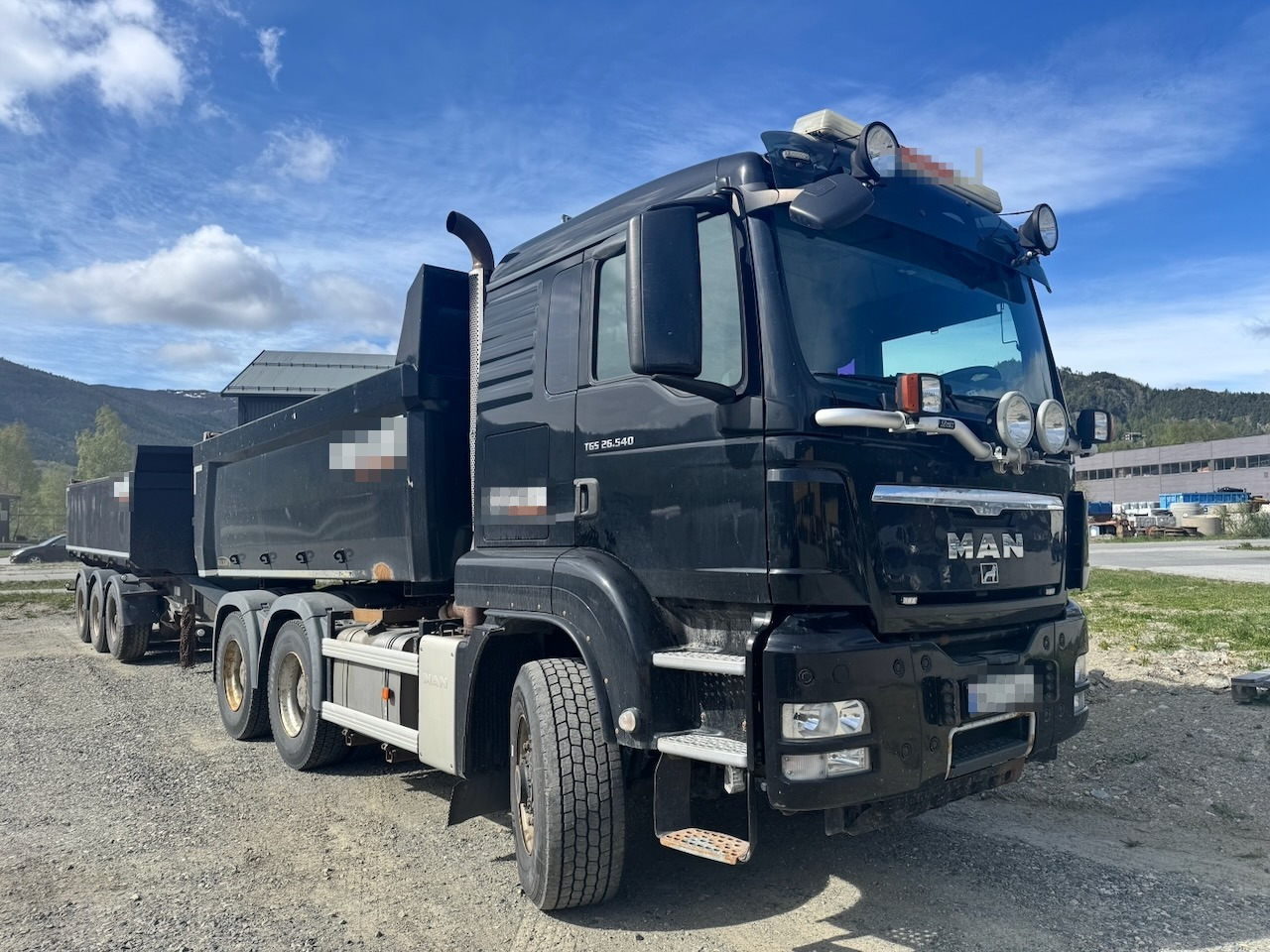 MAN TGS 26.540 - Tippbil: bilde 1 MAN TGS 26.540 - Tippbil: bilde 1