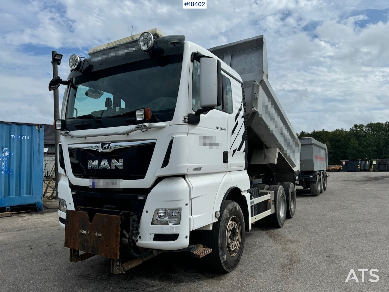 MAN TGX 26.580 - Tippbil: bilde 1 MAN TGX 26.580 - Tippbil: bilde 1