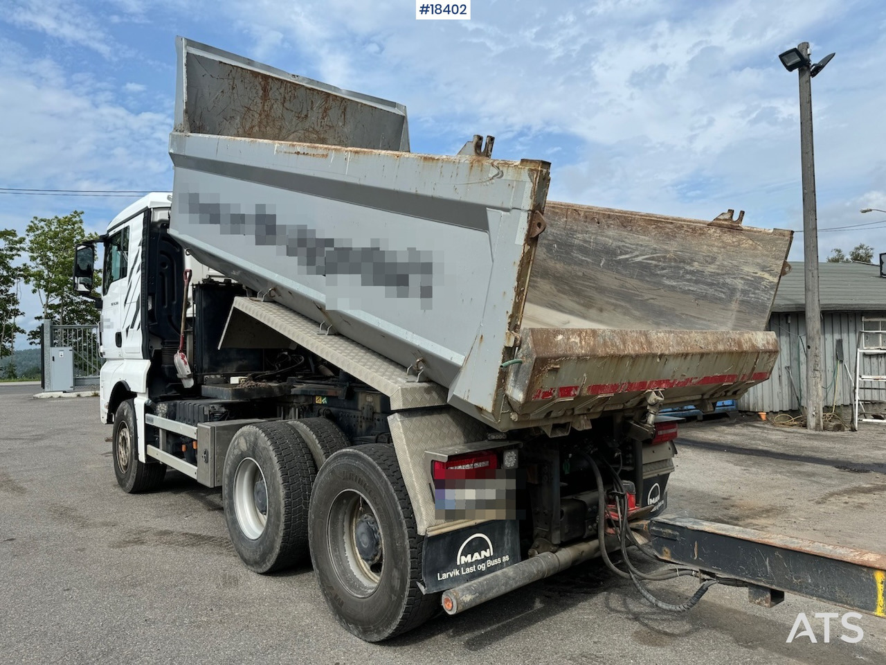 MAN TGX 26.580 - Tippbil: bilde 4 MAN TGX 26.580 - Tippbil: bilde 4