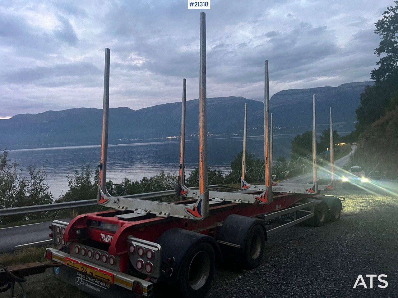 MVB10 MVB10-FLS4 4 akslet Tømmerhenger - Tømmerhenger: bilde 5 MVB10 MVB10-FLS4 4 akslet Tømmerhenger - Tømmerhenger: bilde 5