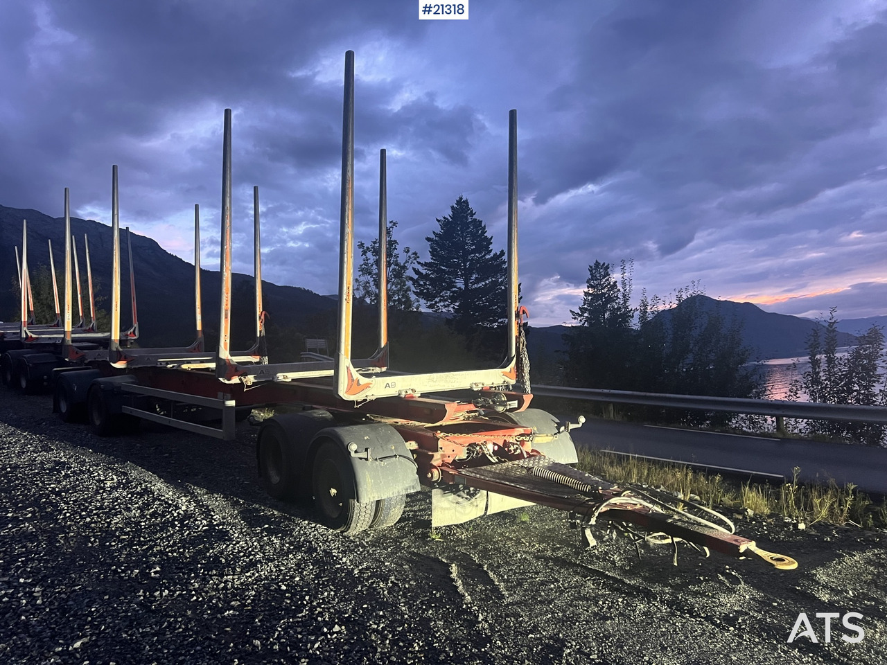 MVB10 MVB10-FLS4 4 akslet Tømmerhenger - Tømmerhenger: bilde 1 MVB10 MVB10-FLS4 4 akslet Tømmerhenger - Tømmerhenger: bilde 1