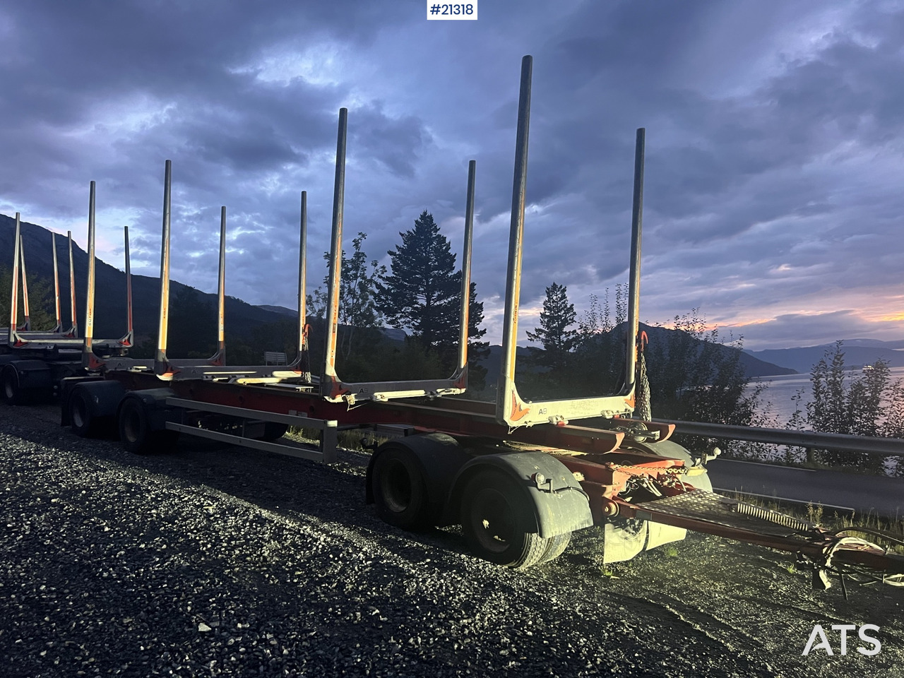 MVB10 MVB10-FLS4 4 akslet Tømmerhenger - Tømmerhenger: bilde 2 MVB10 MVB10-FLS4 4 akslet Tømmerhenger - Tømmerhenger: bilde 2