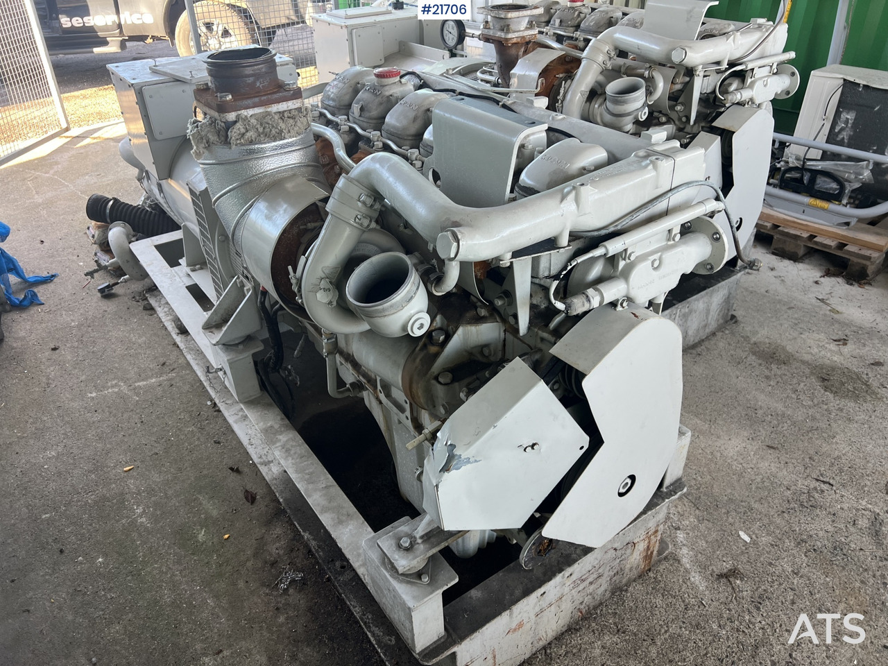 Man-stamford dieselaggregat m/ lite timer - Elektrisk generator: bilde 4 Man-stamford dieselaggregat m/ lite timer - Elektrisk generator: bilde 4