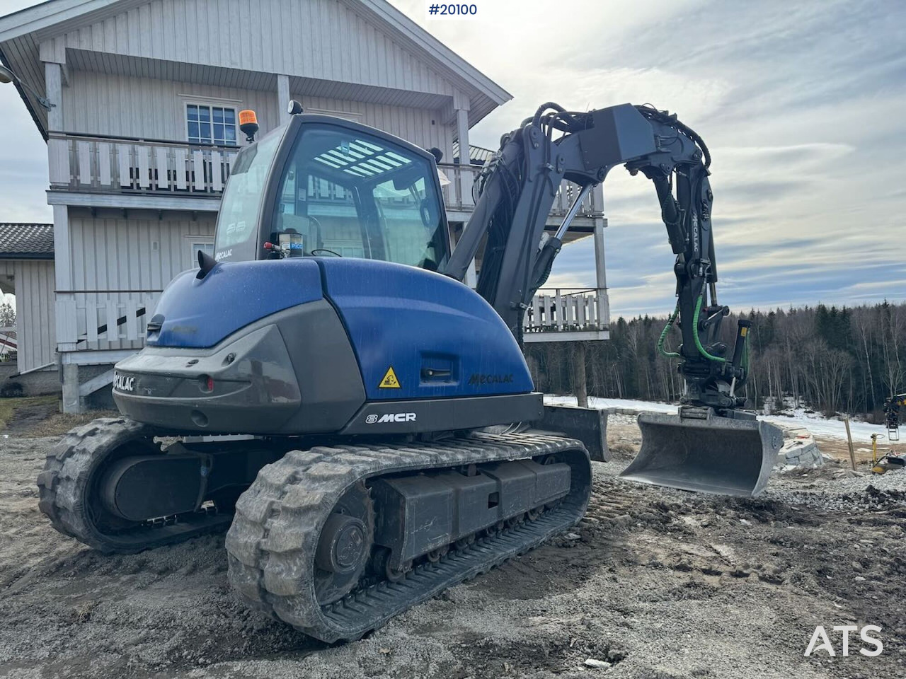 Mecalac 8 MCR-T4 - Minigraver: bilde 5 Mecalac 8 MCR-T4 - Minigraver: bilde 5