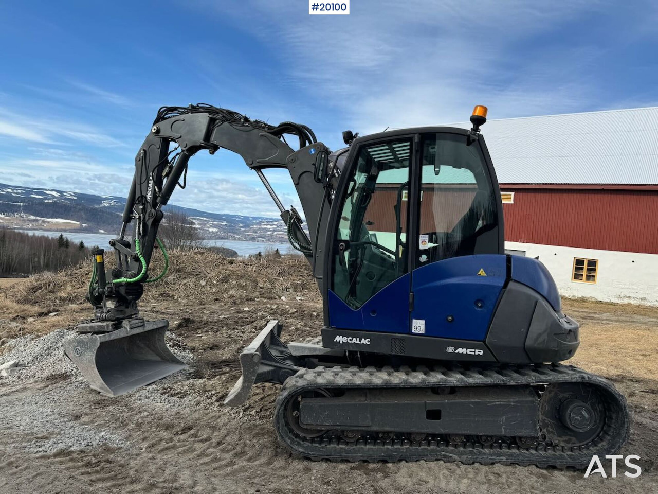 Mecalac 8 MCR-T4 - Minigraver: bilde 2 Mecalac 8 MCR-T4 - Minigraver: bilde 2