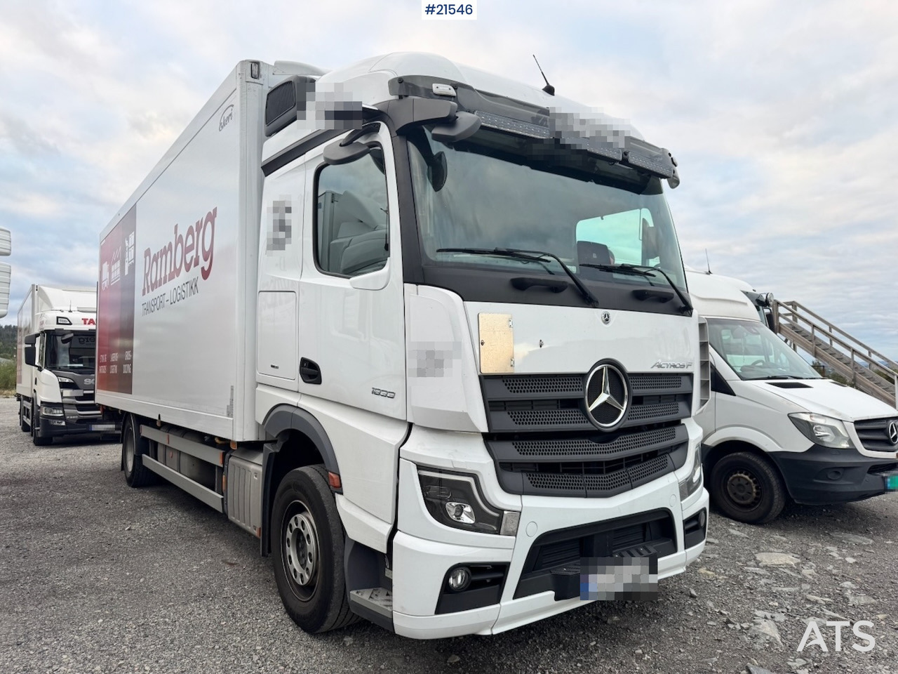 Mercedes Actros 1833 - Skapbil: bilde 3 Mercedes Actros 1833 - Skapbil: bilde 3