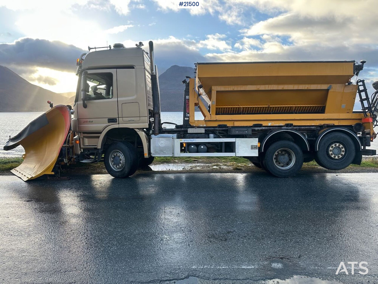 Mercedes Actros 2848 4x4+2 brøyterigget krokbil - Krokbil: bilde 2 Mercedes Actros 2848 4x4+2 brøyterigget krokbil - Krokbil: bilde 2