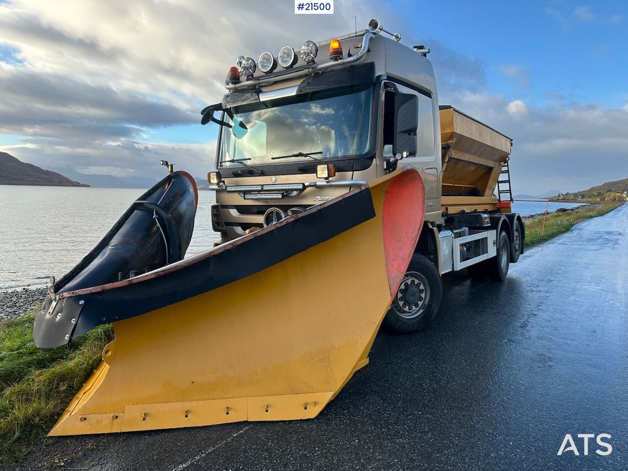 Mercedes Actros 2848 4x4+2 brøyterigget krokbil - Krokbil: bilde 1 Mercedes Actros 2848 4x4+2 brøyterigget krokbil - Krokbil: bilde 1