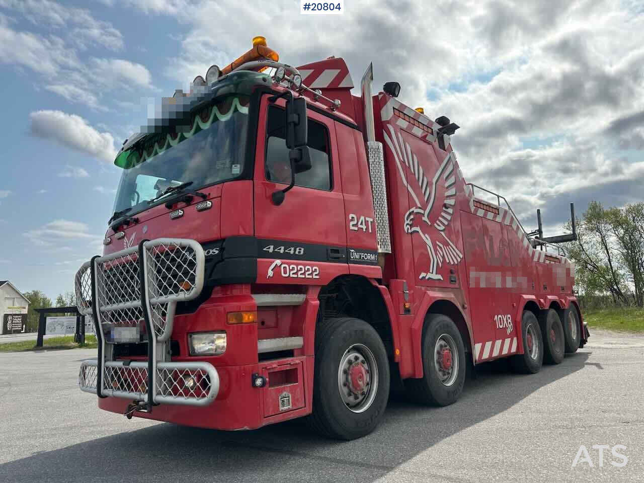 Mercedes Actros 4448 - Bergingsbil: bilde 1 Mercedes Actros 4448 - Bergingsbil: bilde 1