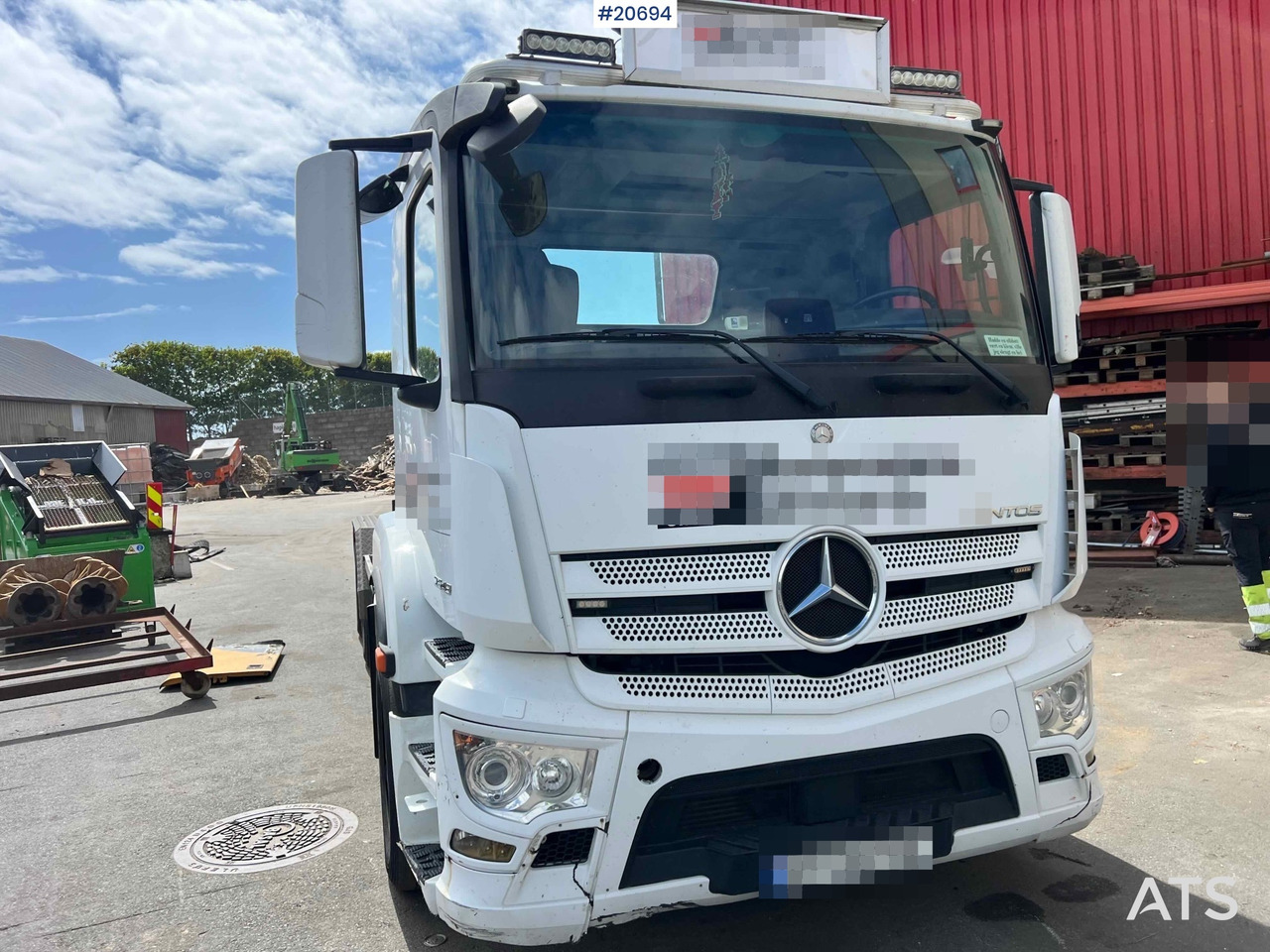 Mercedes Antos 2543 - Krokbil: bilde 5 Mercedes Antos 2543 - Krokbil: bilde 5