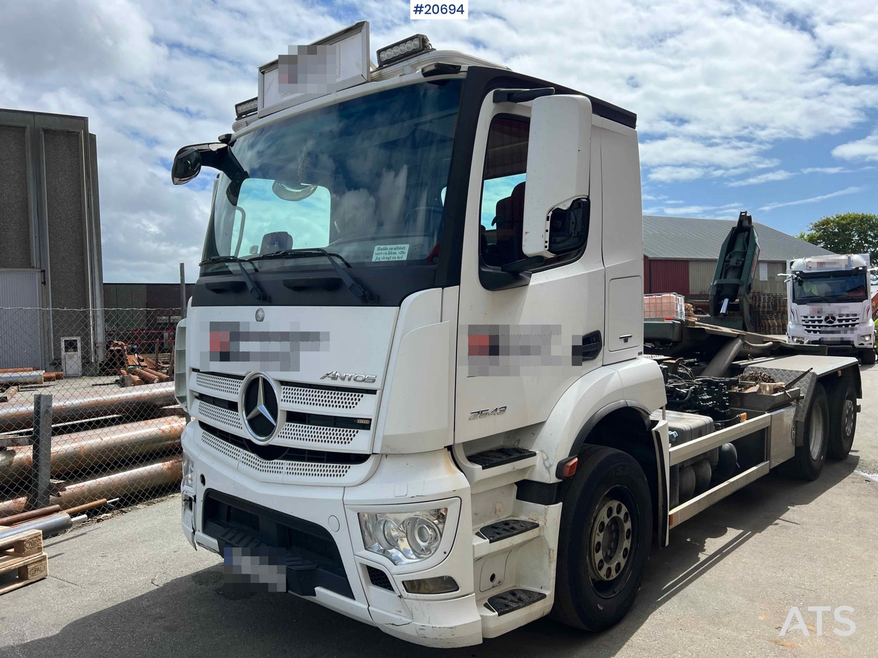 Mercedes Antos 2543 - Krokbil: bilde 1 Mercedes Antos 2543 - Krokbil: bilde 1