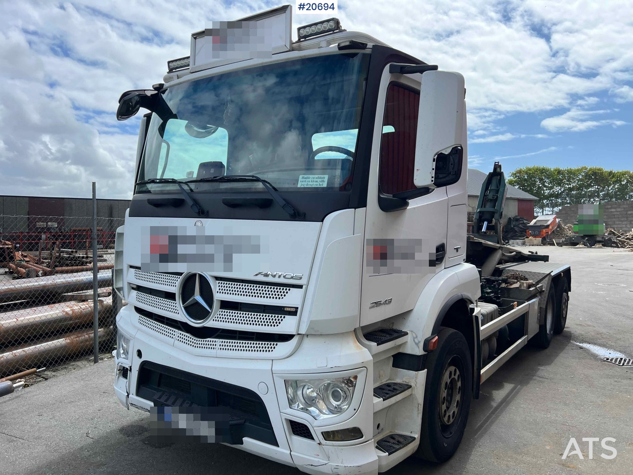 Mercedes Antos 2543 - Krokbil: bilde 2 Mercedes Antos 2543 - Krokbil: bilde 2