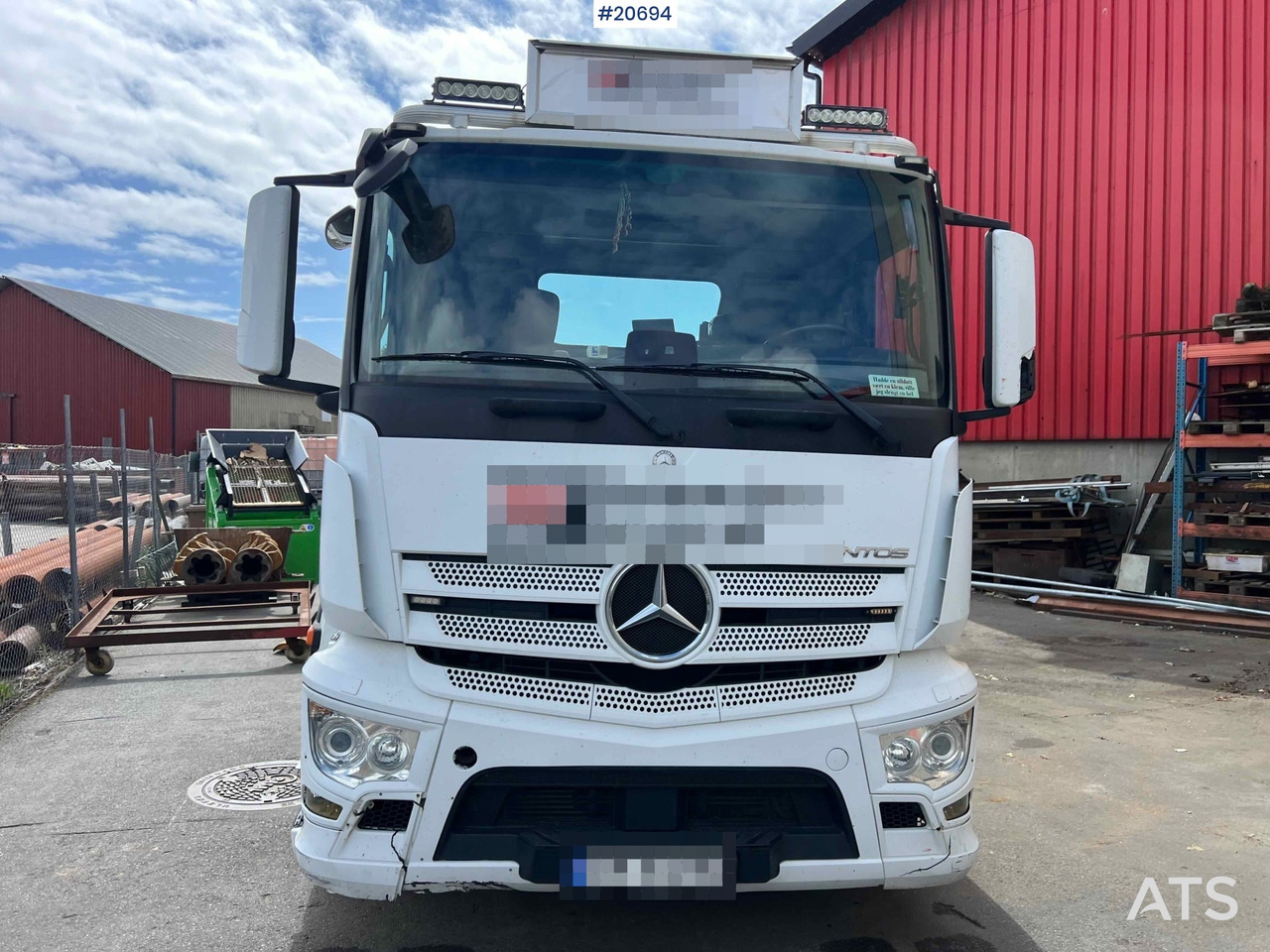 Mercedes Antos 2543 - Krokbil: bilde 4 Mercedes Antos 2543 - Krokbil: bilde 4
