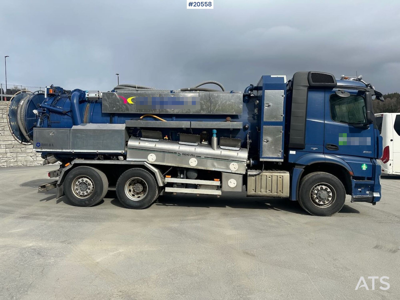 Mercedes Arocs - Vakuum lastebil: bilde 4 Mercedes Arocs - Vakuum lastebil: bilde 4