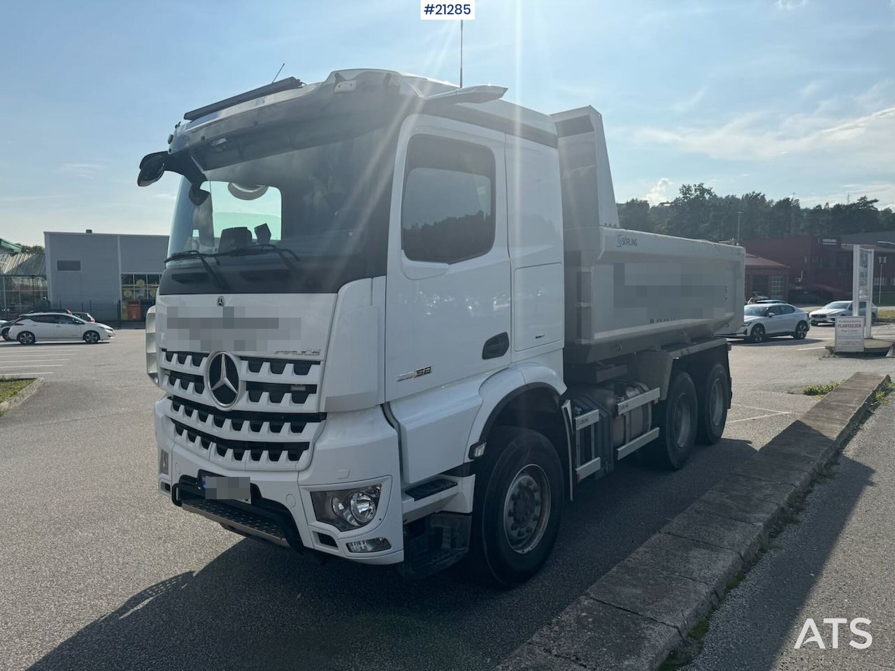 Mercedes Arocs - Tippbil: bilde 2 Mercedes Arocs - Tippbil: bilde 2