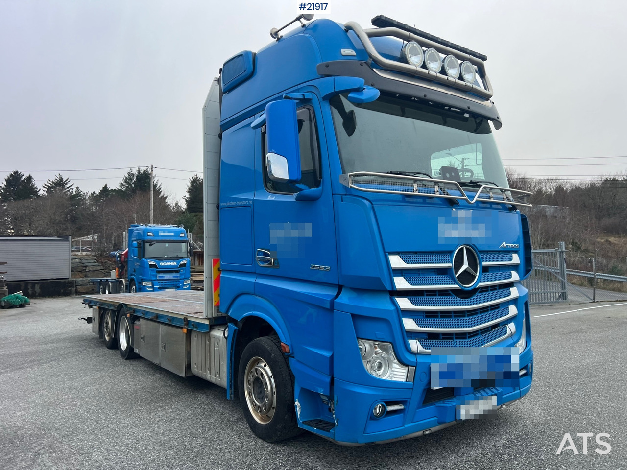 Mercedes-Benz Actros 6x2 planbil m/ 2012 konar 2 akslet plankjerre - Planbil: bilde 4 Mercedes-Benz Actros 6x2 planbil m/ 2012 konar 2 akslet plankjerre - Planbil: bilde 4