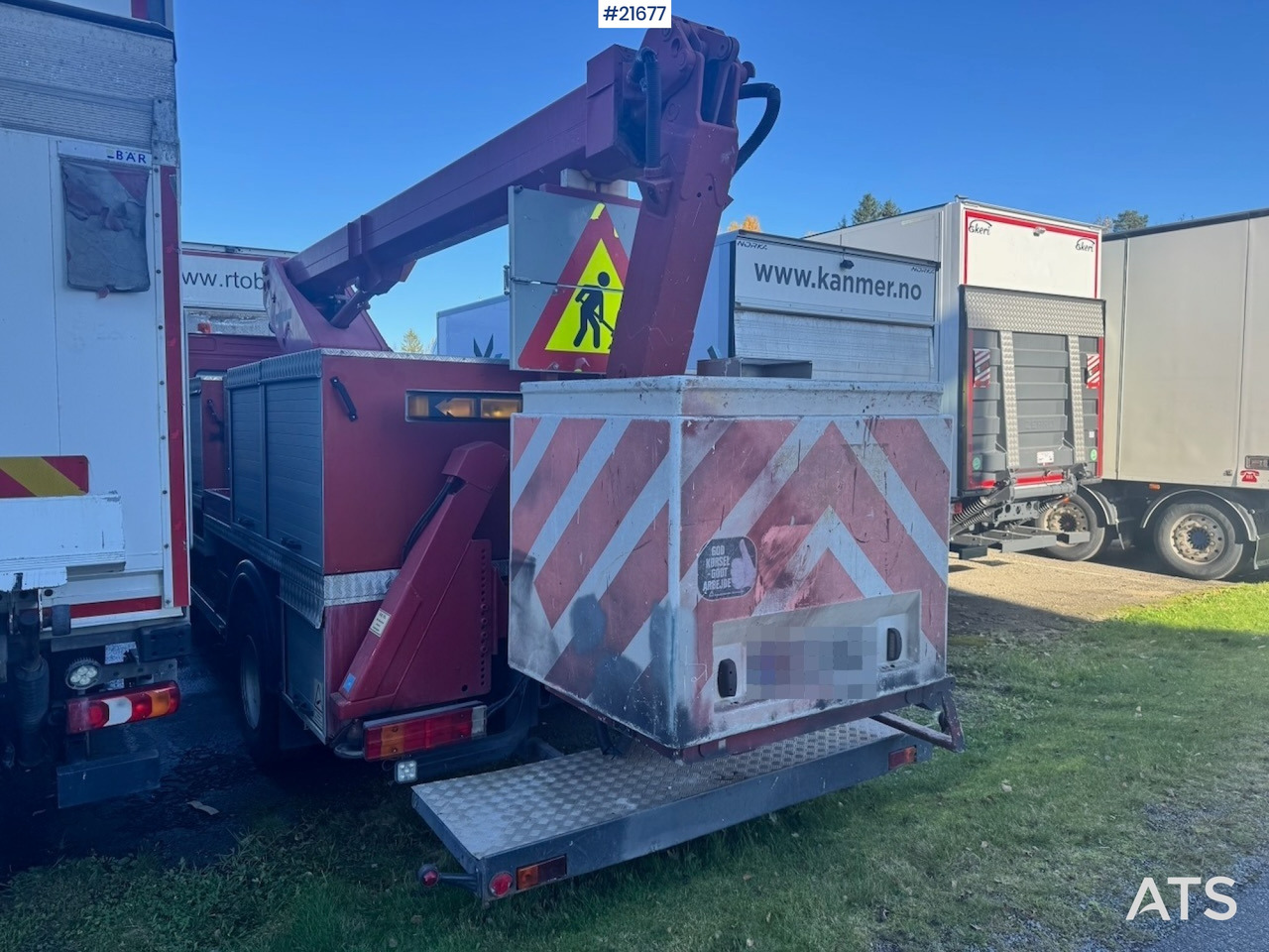 Mercedes-Benz Mercedes Atego 4x2 18 meters Liftbil - Billift: bilde 3 Mercedes-Benz Mercedes Atego 4x2 18 meters Liftbil - Billift: bilde 3