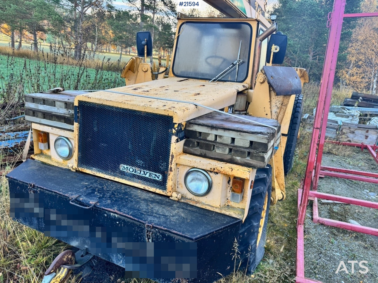 Moelven Moelven 694 m/ 2 forlengere og 2 kroker. - Mobilkran: bilde 2 Moelven Moelven 694 m/ 2 forlengere og 2 kroker. - Mobilkran: bilde 2