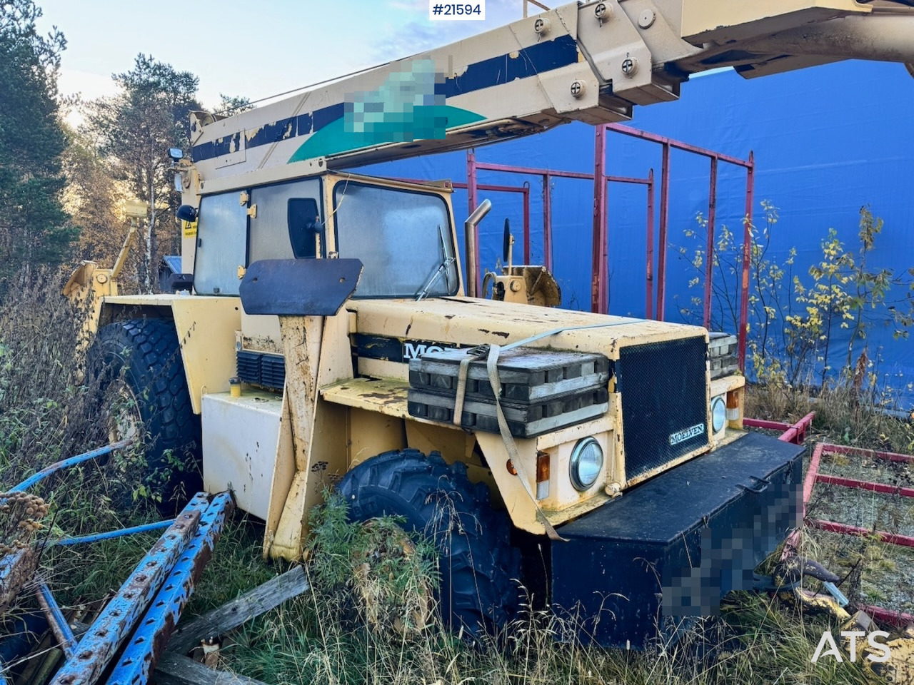 Moelven Moelven 694 m/ 2 forlengere og 2 kroker. - Mobilkran: bilde 3 Moelven Moelven 694 m/ 2 forlengere og 2 kroker. - Mobilkran: bilde 3