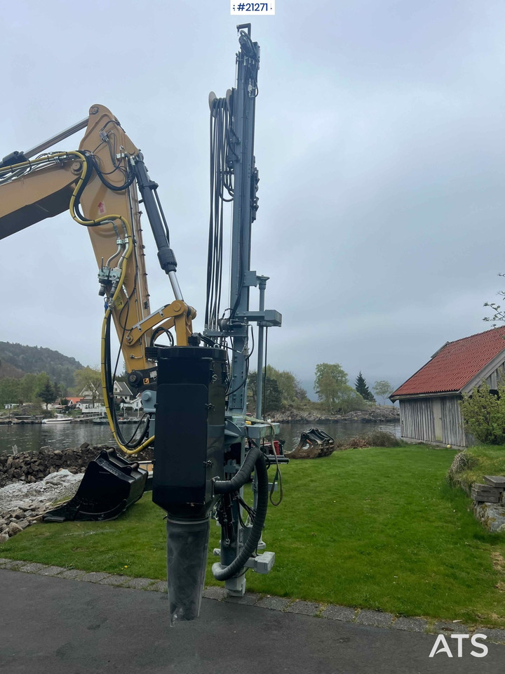 Montabert micro borretårn betydelig oppgradert m/ hc25 hammer og stangskifter - Borustyr: bilde 5 Montabert micro borretårn betydelig oppgradert m/ hc25 hammer og stangskifter - Borustyr: bilde 5