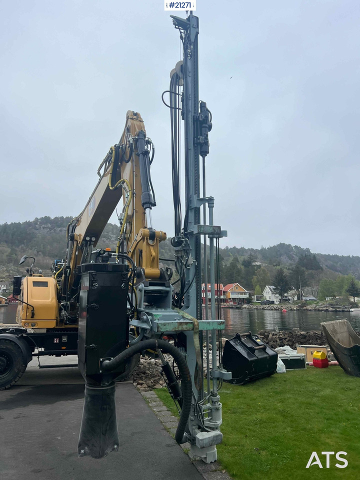 Montabert micro borretårn betydelig oppgradert m/ hc25 hammer og stangskifter - Borustyr: bilde 4 Montabert micro borretårn betydelig oppgradert m/ hc25 hammer og stangskifter - Borustyr: bilde 4