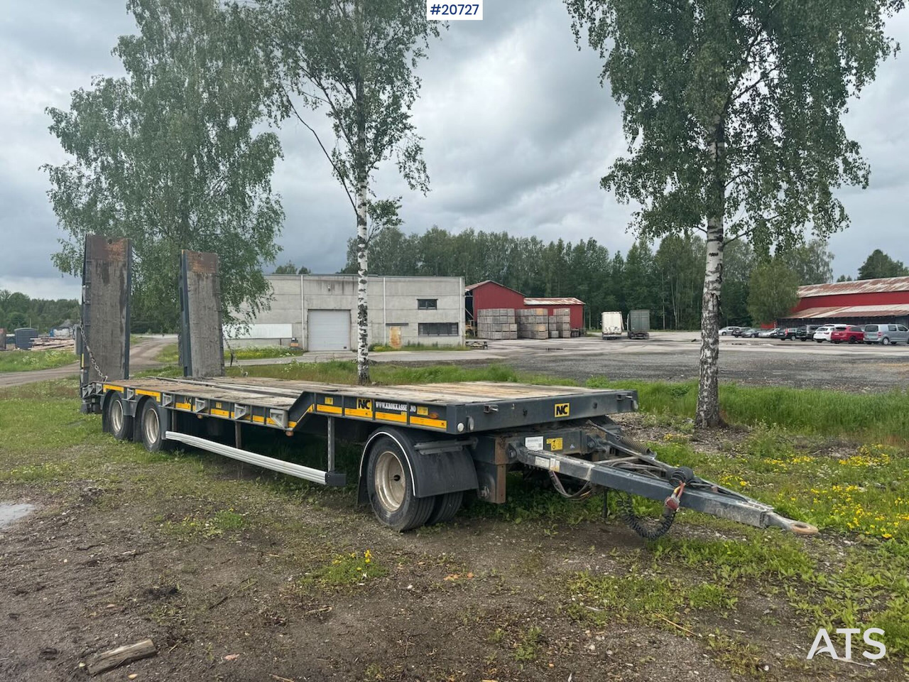 NC m/ hydrauliske kjørebruer - Lavloader tilhenger: bilde 1 NC m/ hydrauliske kjørebruer - Lavloader tilhenger: bilde 1