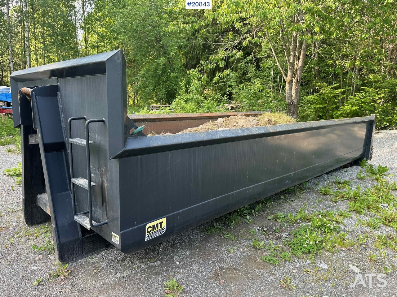 Krokhenger/ Liftdumper henger NOR SLEP 2 akslet krokhenger med tipp: bilde 23