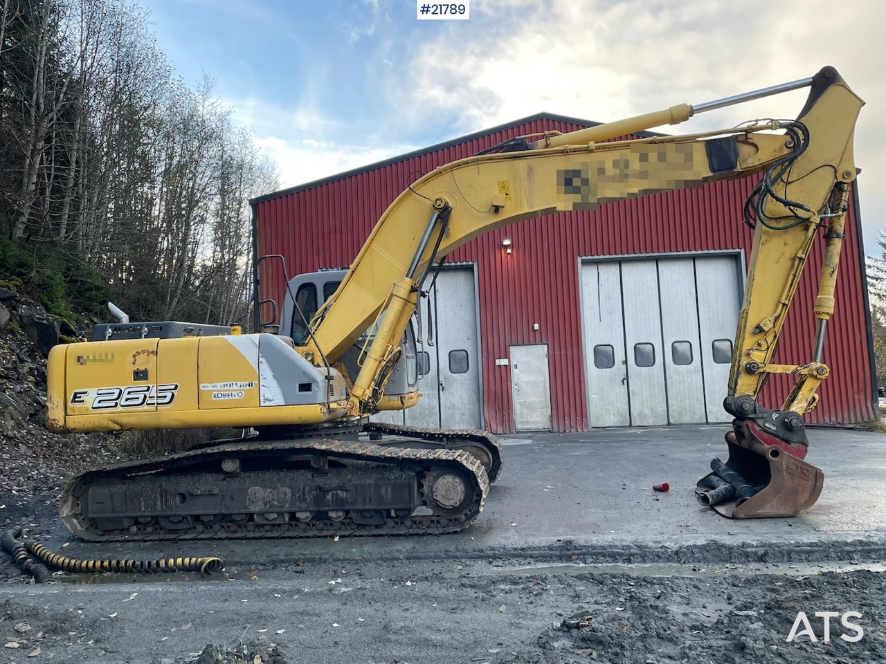 New Holland E265 med graveskuffe - Beltegraver: bilde 4 New Holland E265 med graveskuffe - Beltegraver: bilde 4