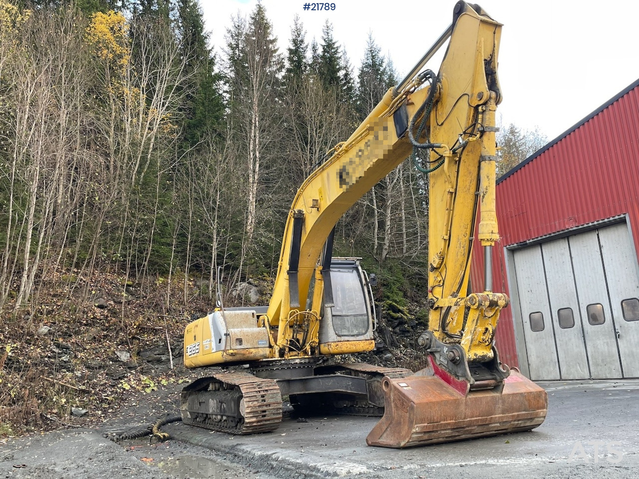 New Holland E265 med graveskuffe - Beltegraver: bilde 1 New Holland E265 med graveskuffe - Beltegraver: bilde 1