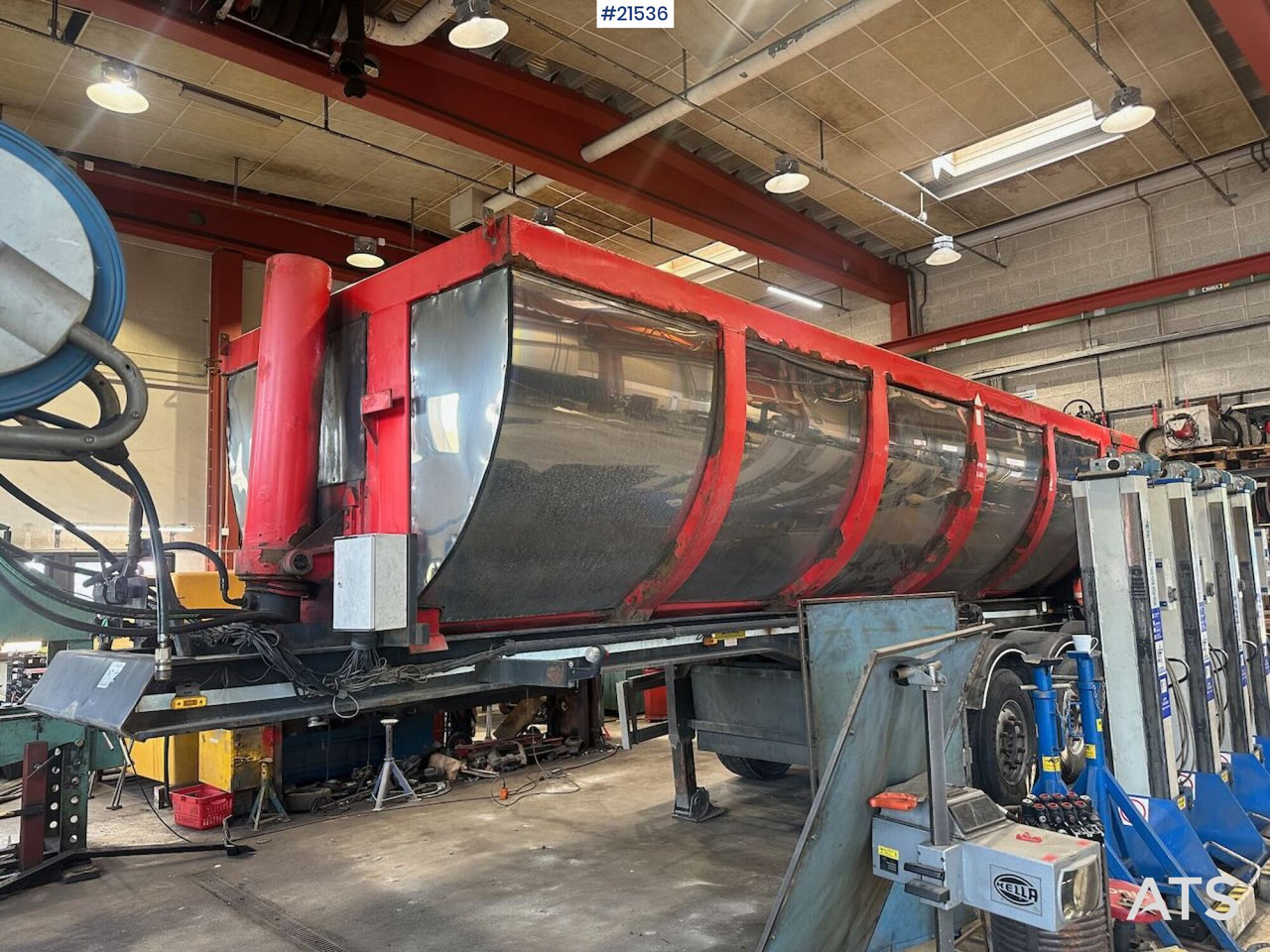 Nor-Slep SE-42 3 akslet tippsemi m/ kapellduk - Tippsemi: bilde 1 Nor-Slep SE-42 3 akslet tippsemi m/ kapellduk - Tippsemi: bilde 1