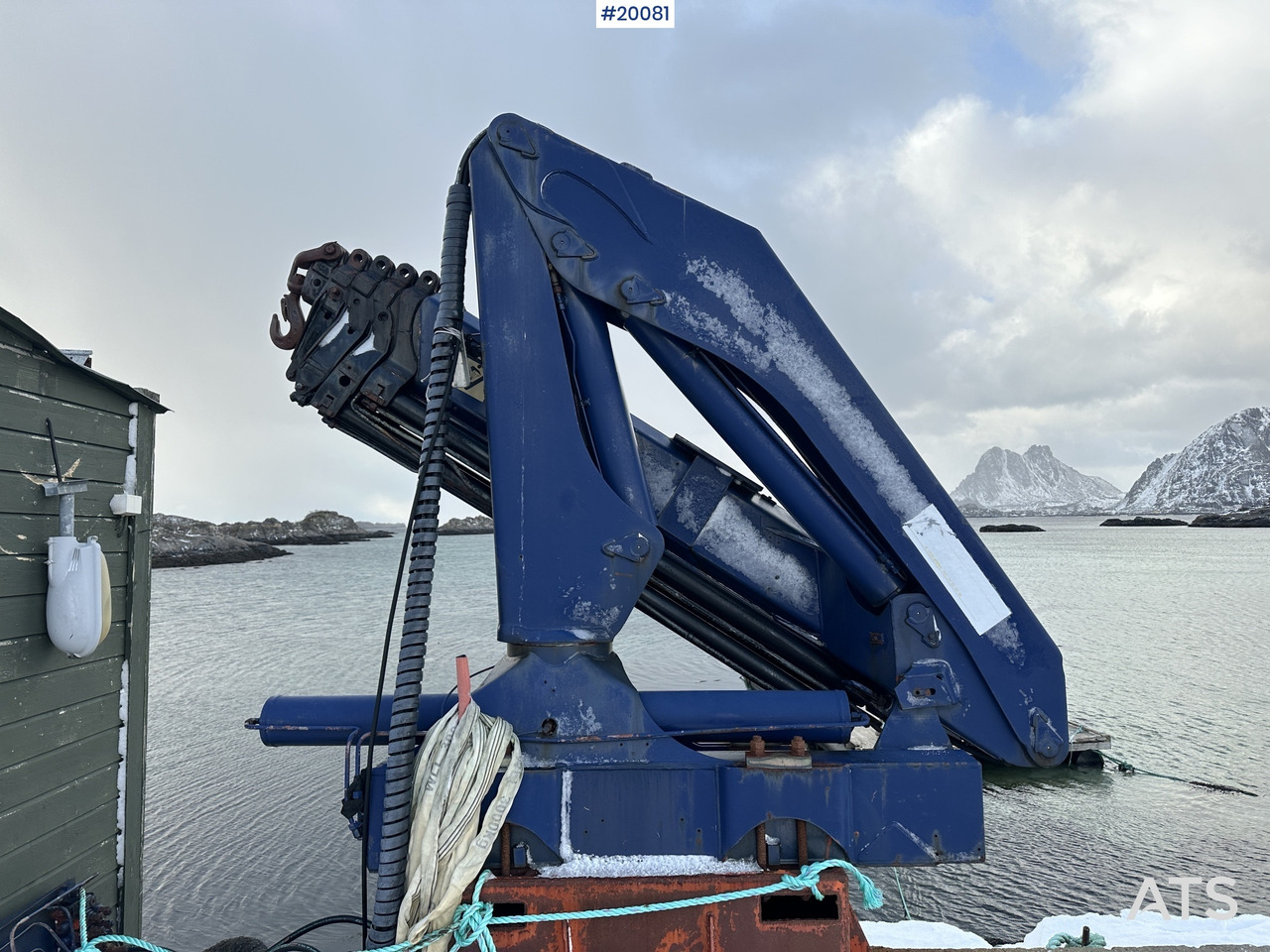 Palfinger PK 14080 C kran m/ hydraulikk pumpe - Lastebilkran: bilde 1 Palfinger PK 14080 C kran m/ hydraulikk pumpe - Lastebilkran: bilde 1