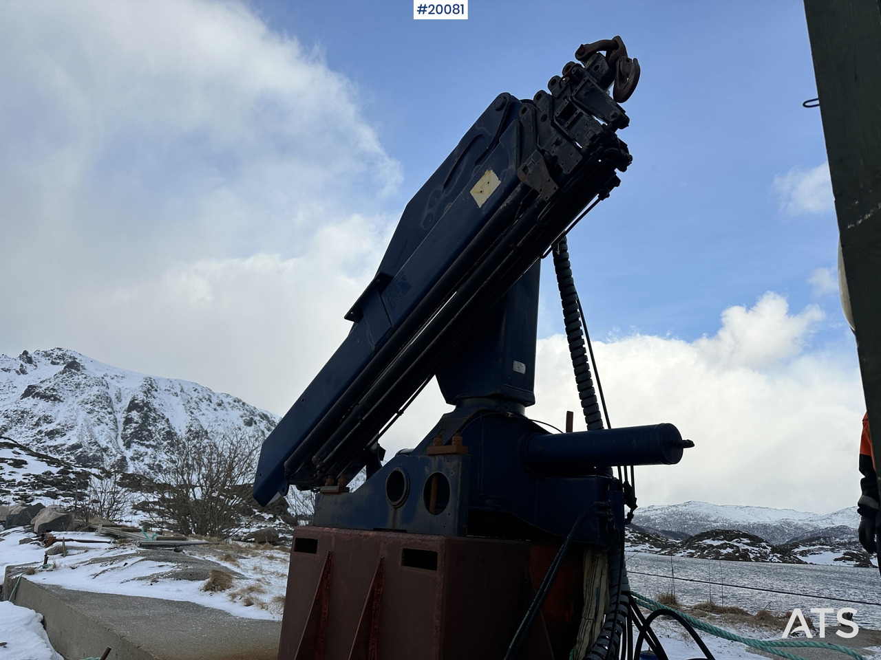 Palfinger PK 14080 C kran m/ hydraulikk pumpe - Lastebilkran: bilde 2 Palfinger PK 14080 C kran m/ hydraulikk pumpe - Lastebilkran: bilde 2