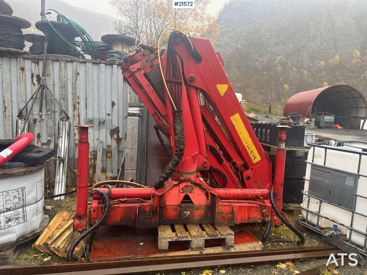 Palfinger PK10500 Kran - Lastebilkran: bilde 1 Palfinger PK10500 Kran - Lastebilkran: bilde 1