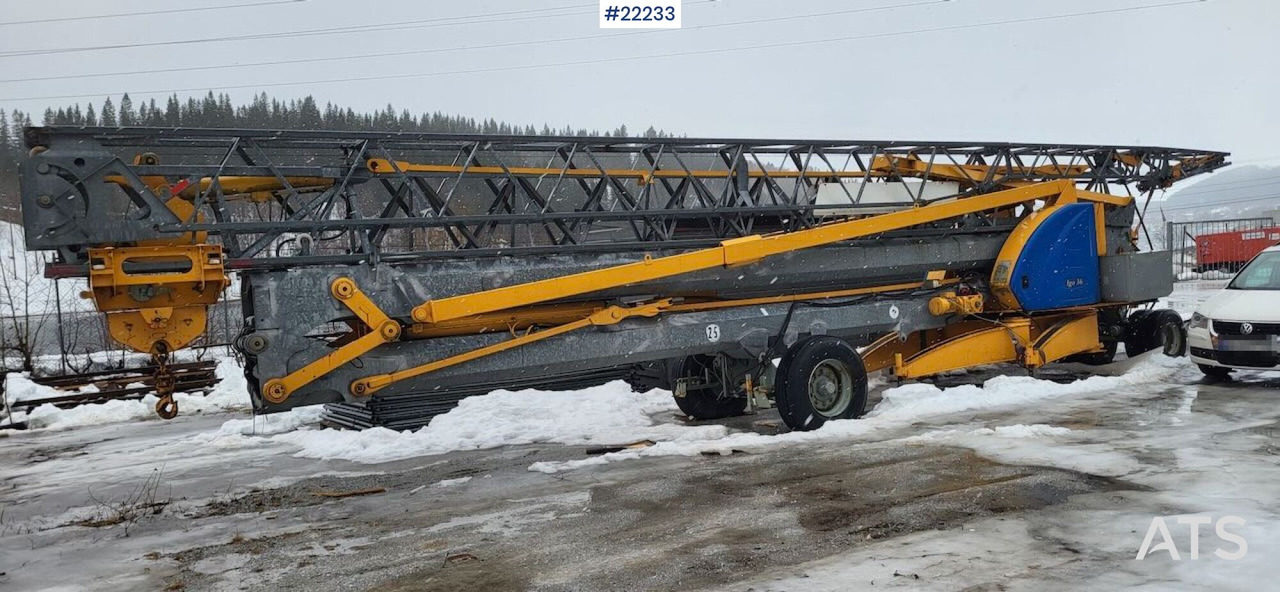 Potain IGO 36 tårnkran m/ 10 vekter - Selvreisende kran: bilde 1 Potain IGO 36 tårnkran m/ 10 vekter - Selvreisende kran: bilde 1