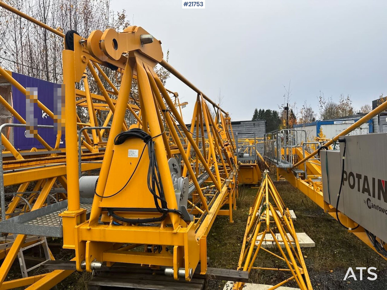 Potain MDT 109 2C Tårnkran - Tårnkran: bilde 3 Potain MDT 109 2C Tårnkran - Tårnkran: bilde 3