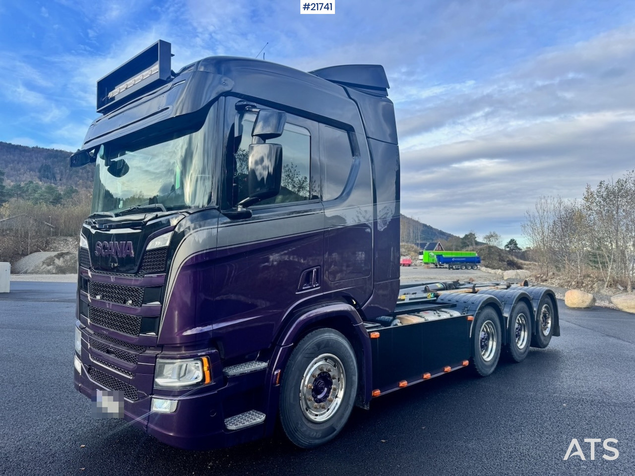 Scania 2018 Scania R580 Tridem Krokbil m/ Kranhydraulikk. Nylakkert! - Krokbil: bilde 2 Scania 2018 Scania R580 Tridem Krokbil m/ Kranhydraulikk. Nylakkert! - Krokbil: bilde 2