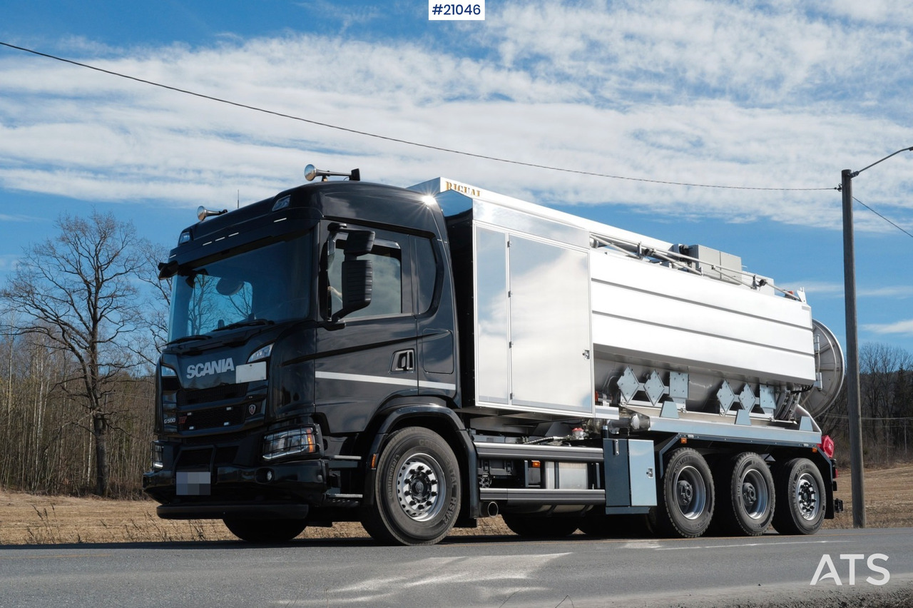 Scania G500 8x4 ADR Suge-Spylebil - Vakuum lastebil: bilde 1 Scania G500 8x4 ADR Suge-Spylebil - Vakuum lastebil: bilde 1