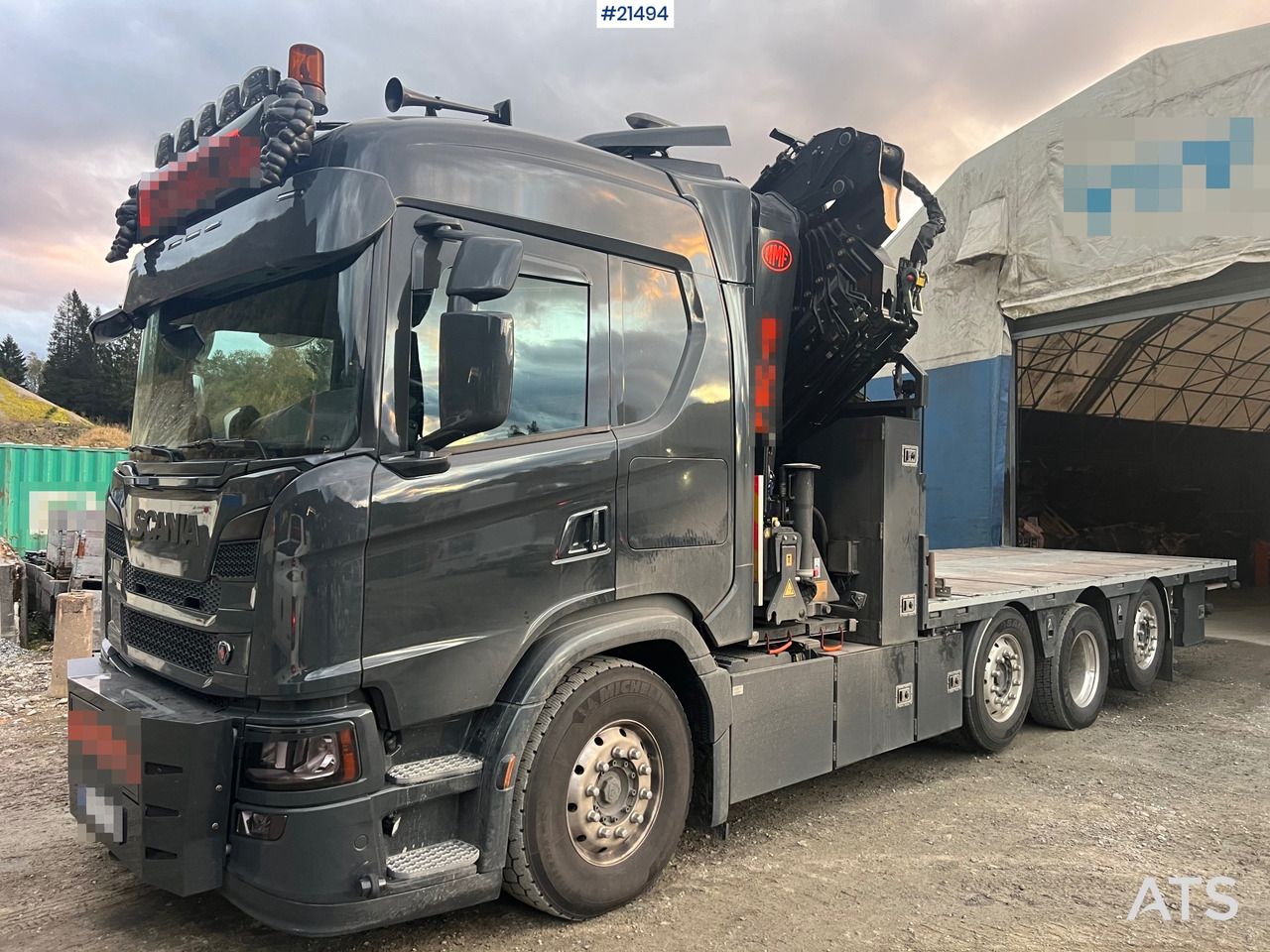 Kranbil Scania G560: bilde 18