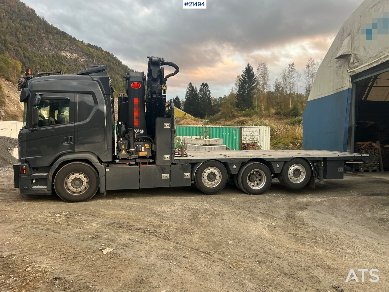 Kranbil Scania G560: bilde 16