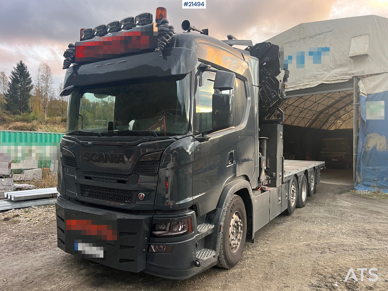 Kranbil Scania G560: bilde 19