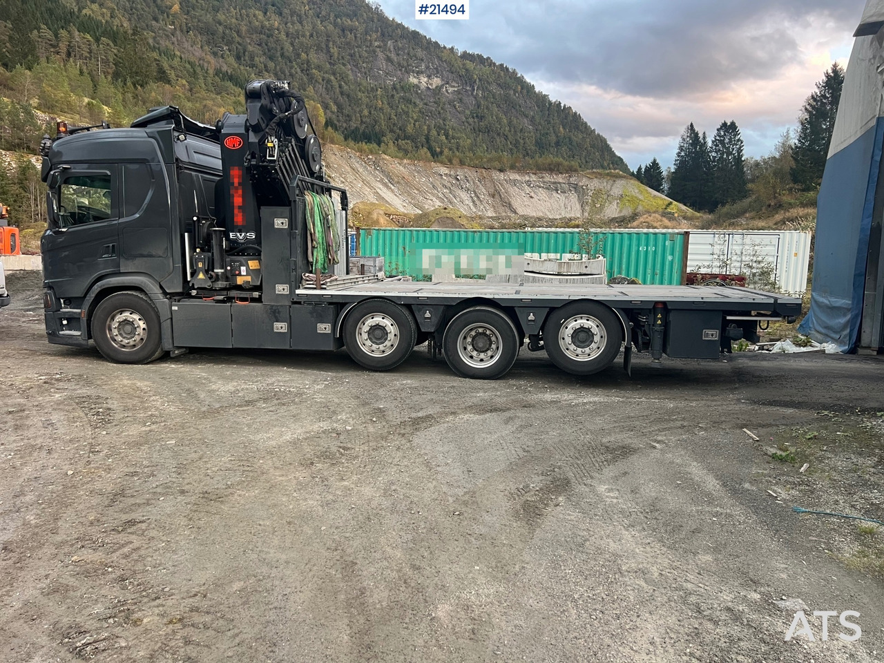 Kranbil Scania G560: bilde 15