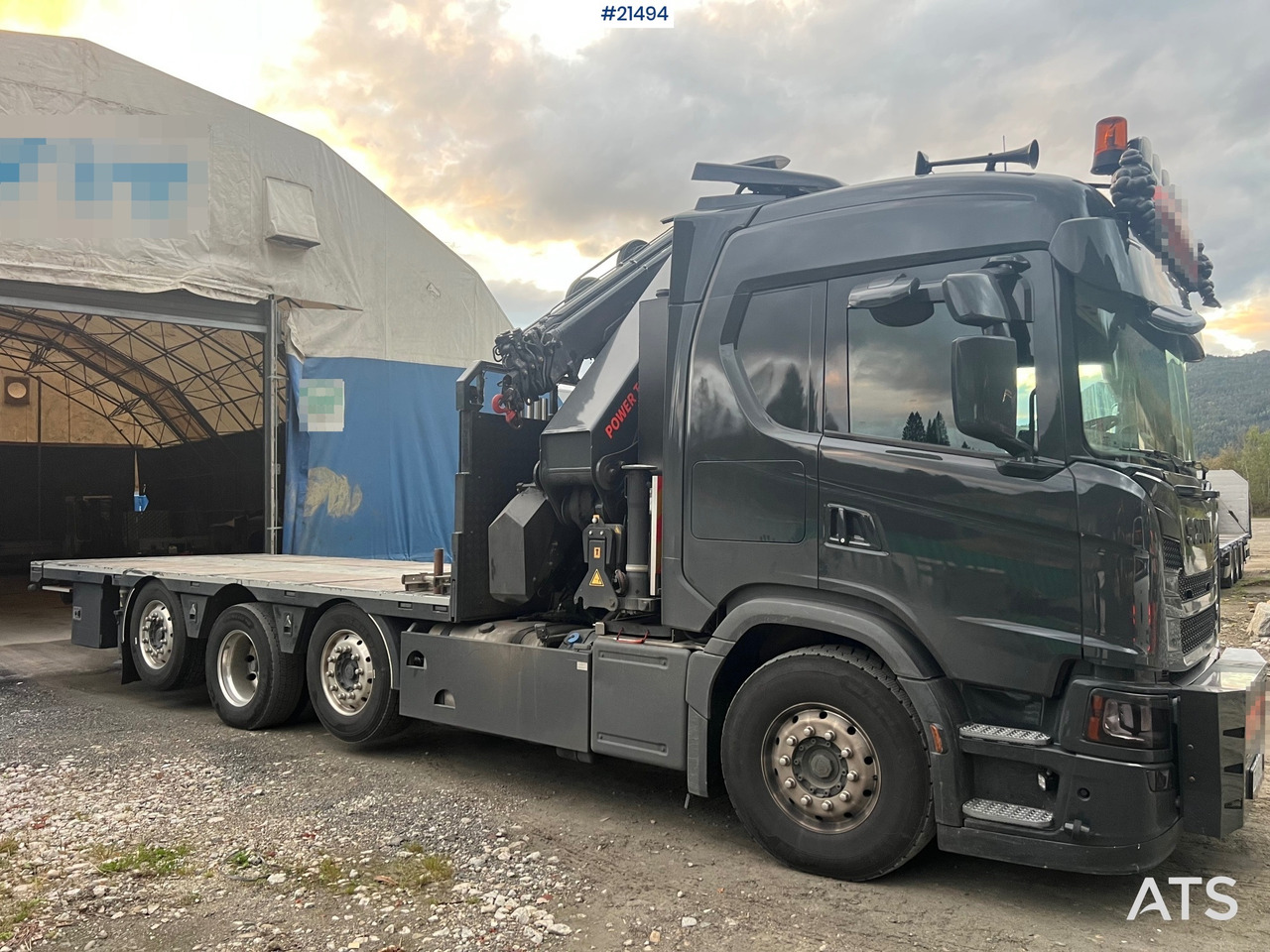 Kranbil Scania G560: bilde 6